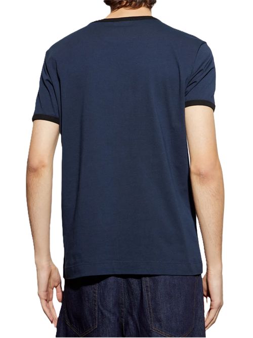 T-shirt Dries Van Noten navy blu DRIES VAN NOTEN | 0211101600509